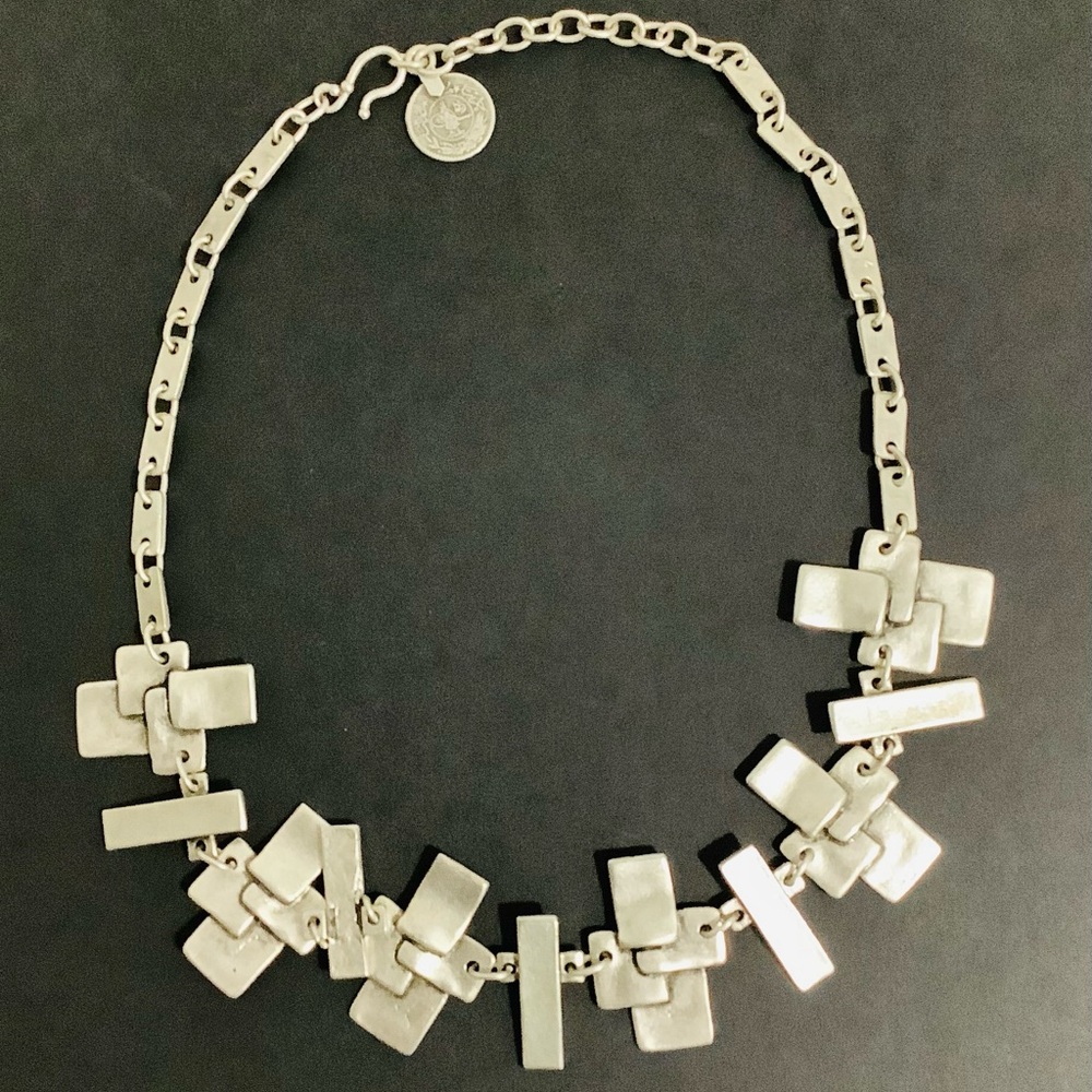 Geometric Boho  Unique Link Necklace , Made in Turkey 🇹🇷